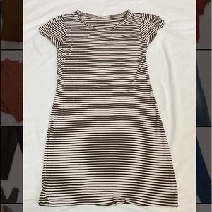 Striped t-shirt dress